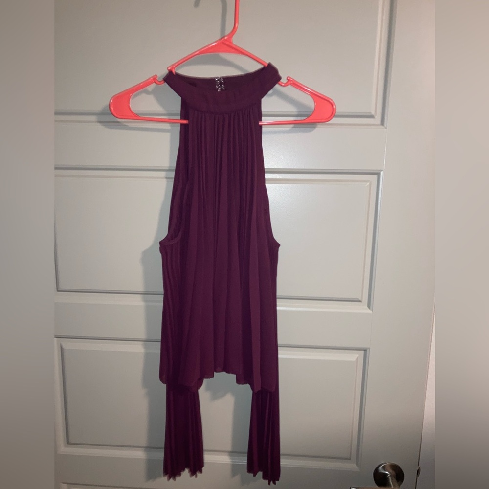 Express NWT Pleated Off Shoulder Top